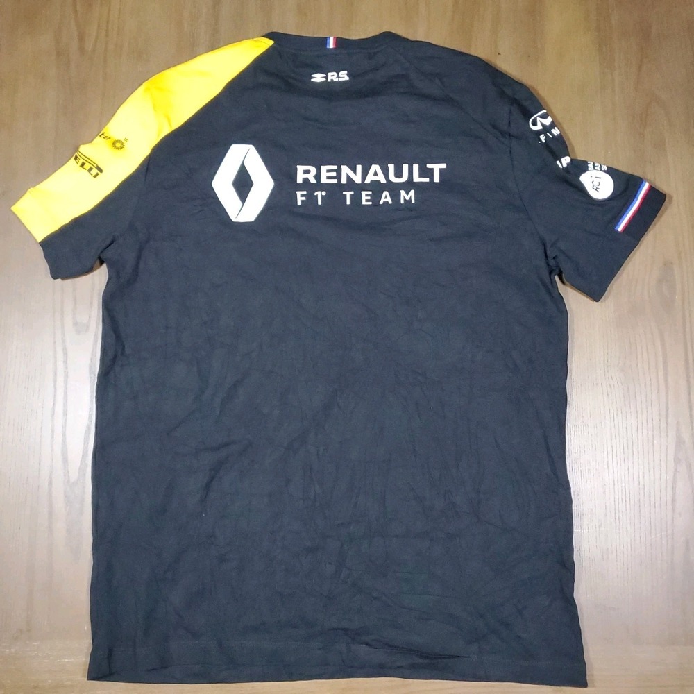 2019 Le Coq Sportif Renault F1 Team sponsor T-shirt Size XL Formula 1 - Picture 8 of 10